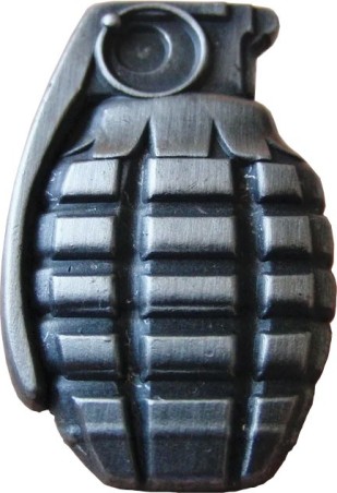 Anstecker "Handgranate"