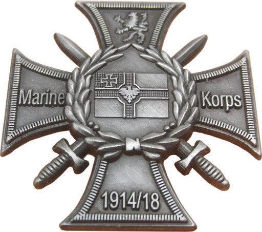 Anstecker EK "Marine Korps 1914/18"