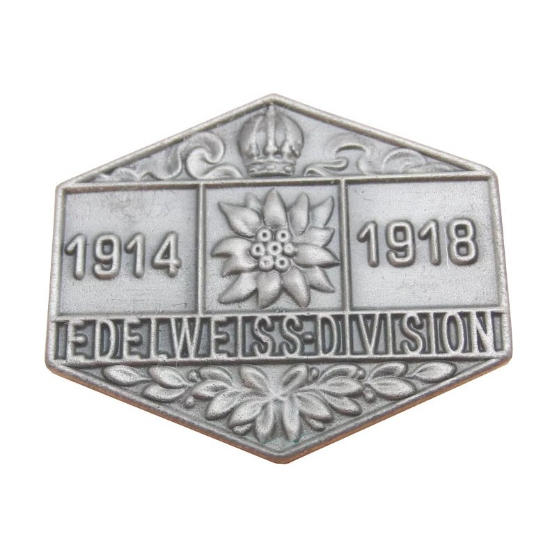Anstecker "Edelweiß-Division"