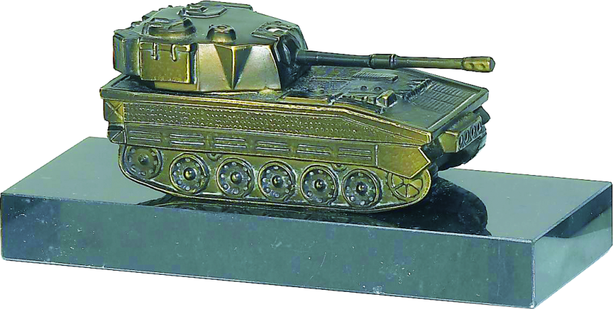 Bronzereplik "Panzerhaubitze der US-Armee und der Bundeswehr"
