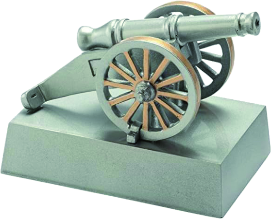 Bronzereplik "Vorderlader-Kanone 18./19. Jahrhundert"