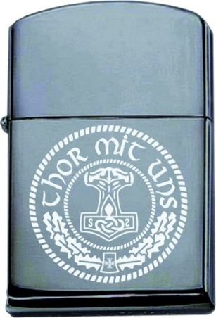 Feuerzeug "Thor mit uns"