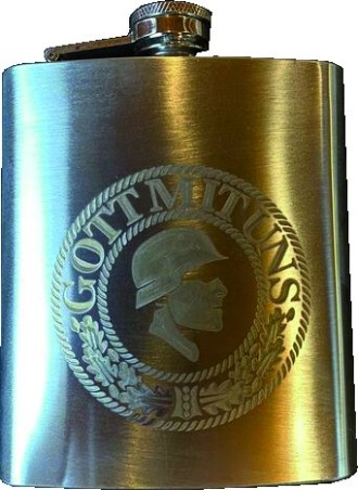 Flachmann "Gott mit uns"