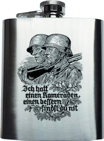 Flachmann "Ich hatt einen Kameraden"