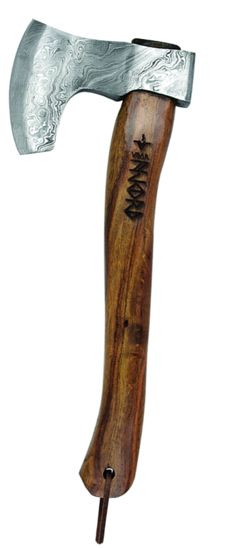 Damast Wikinger-Axt