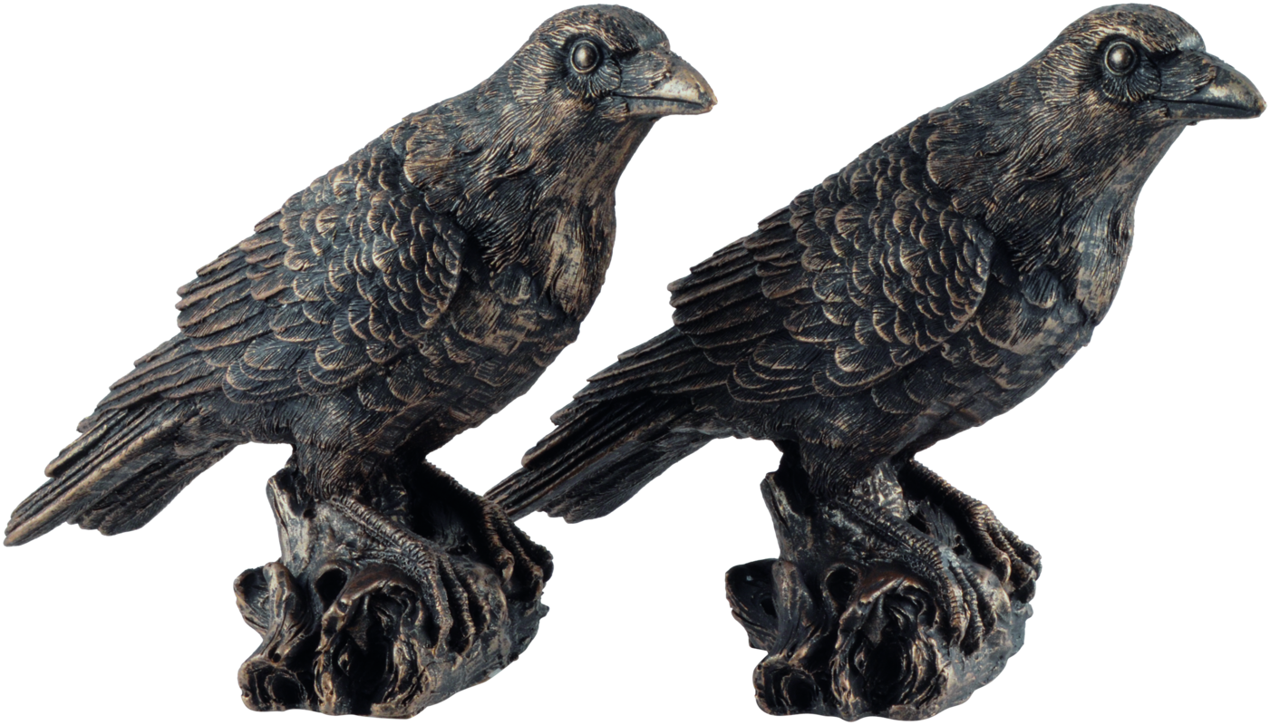 "Odins Raben Hugin und Munin"