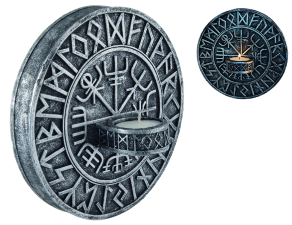 Wandteelichthalter "Vegvisir"