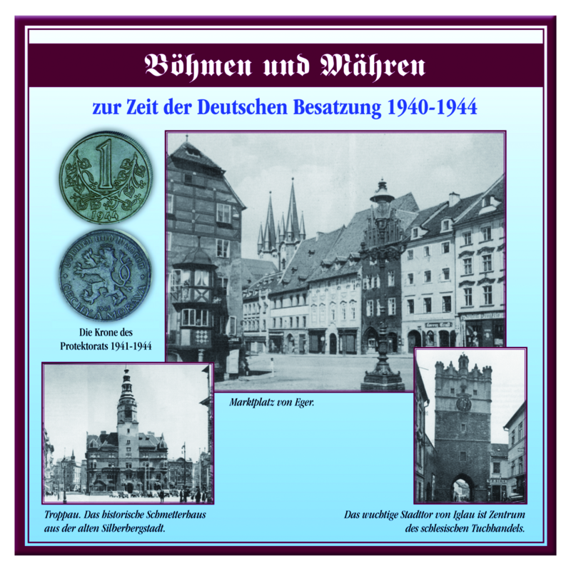 "Böhmen und Mähren zur Zeit der deutschen Besetzung 1940-1944"