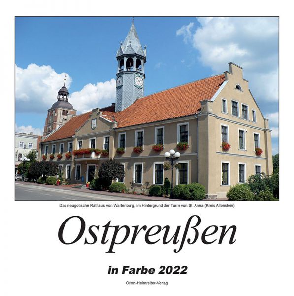 Farbbildkalender "Ostpreußen" 2017