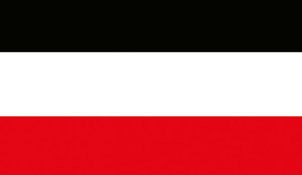 Reichsfahne schwarz-weiß-rot
