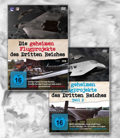 DVD: Die geheimen Flugprojekte des Dritten Reiches