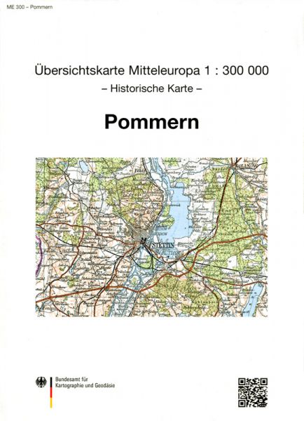Provinzkarte Pommern