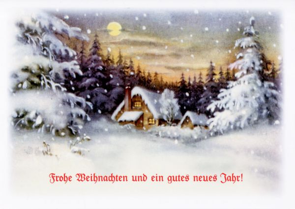 Frohe Weihnachten VI, 8 Karten