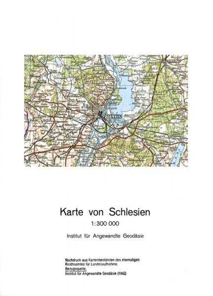 Provinzkarte Schlesien