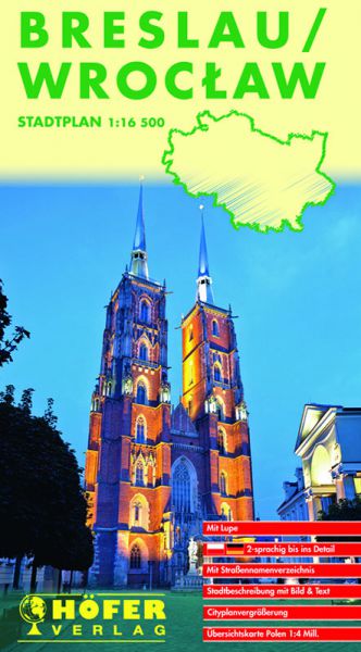 Stadtplan Breslau aktuell