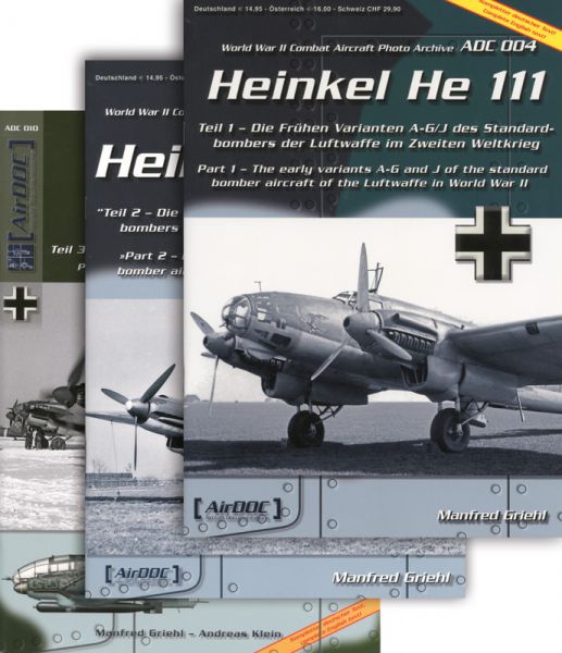 Heinkel He 111 Teil 1, Teil 2 und Teil 3