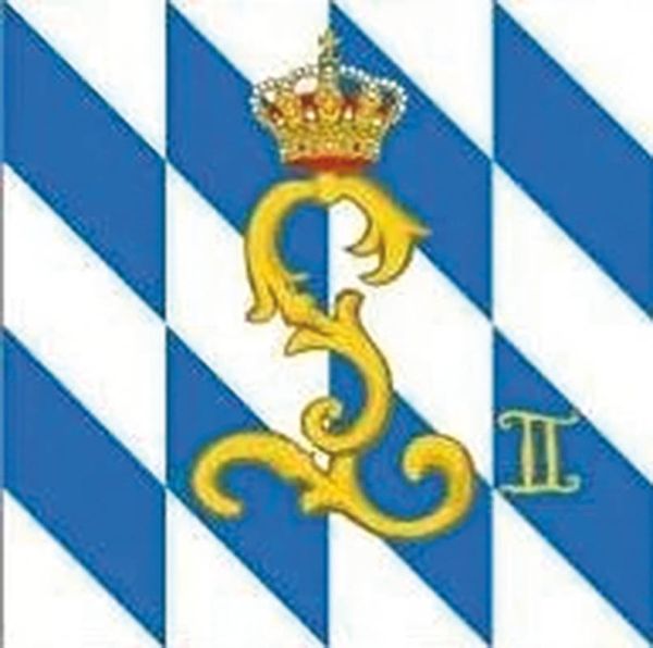 Standarte Bayern König Ludwig II
