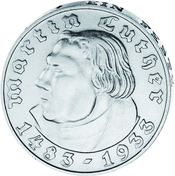 "Martin Luther", 2 Reichsmark