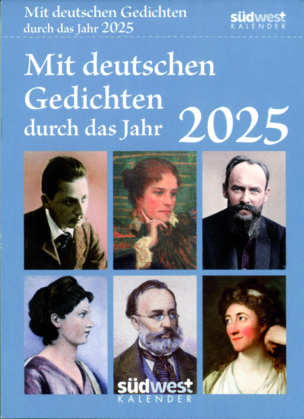 Mit deutschen Gedichten durch das Jahr 2025