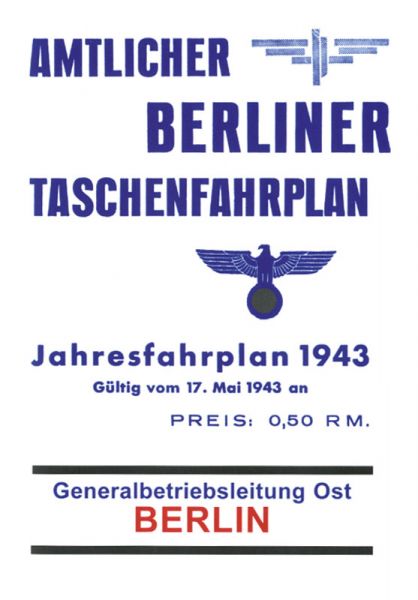 Amtlicher Berliner Taschenfahrplan