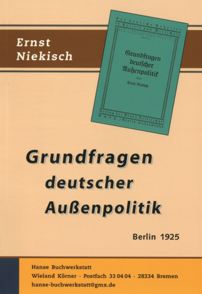 Grundfragen deutscher Außenpolitik