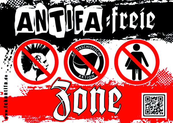 "Antifa-freie-Zone", 10 Stück