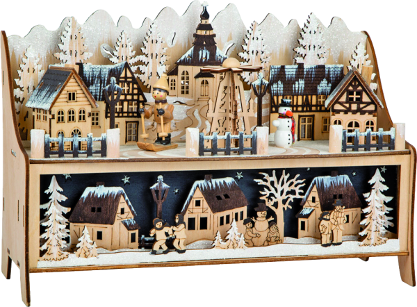Diorama "Schneetraum"