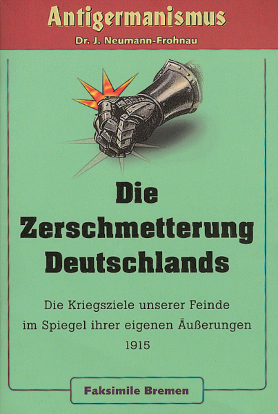 Die Zerschmetterung Deutschlands