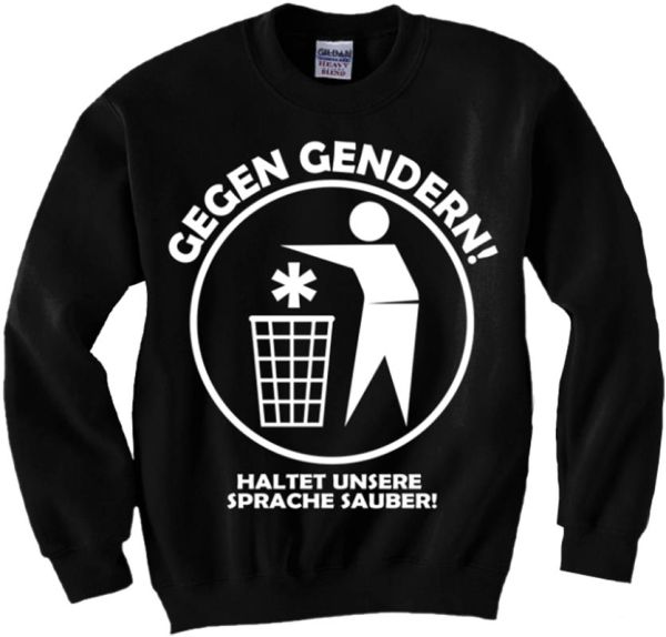 Pullover "Gegen Gendern"