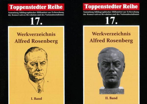 Werksverzeichnis Alfred Rosenberg
